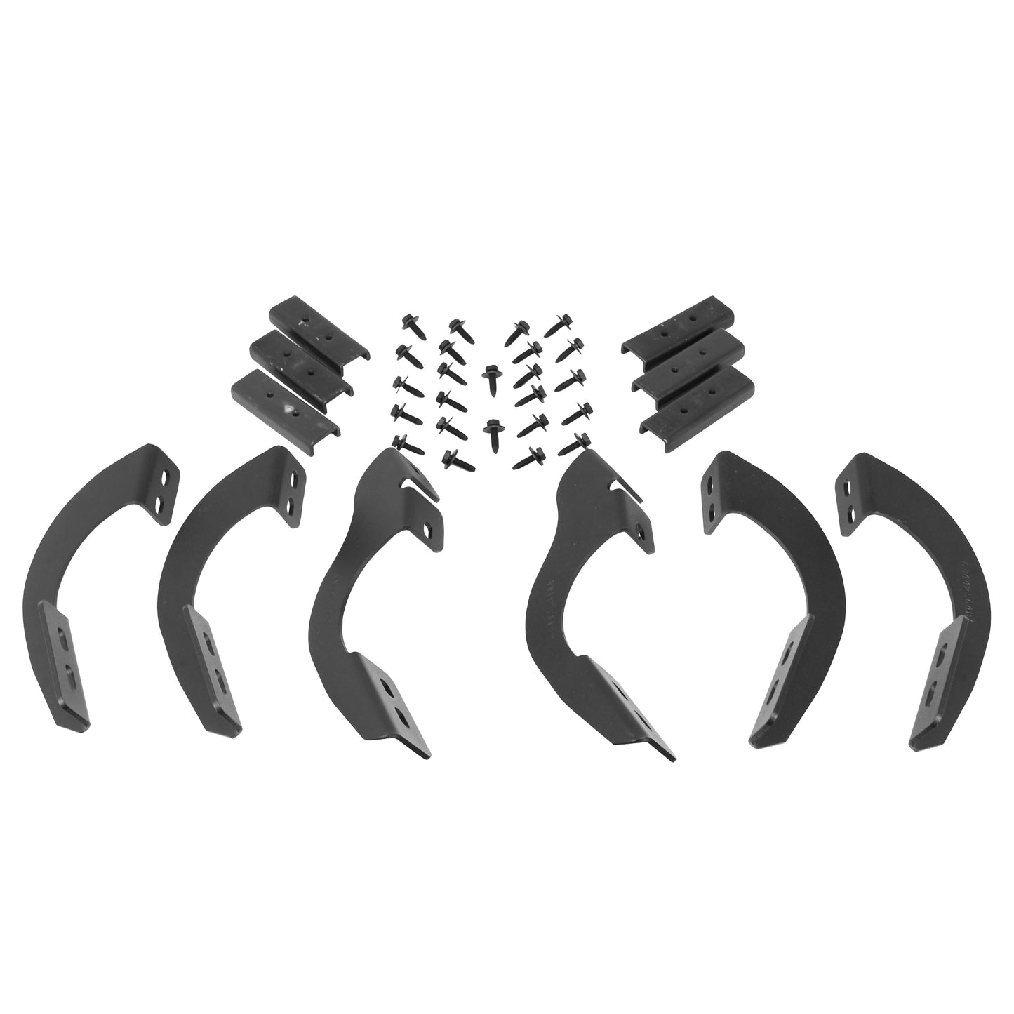 Go Rhino 6944255 RB10/RB20 Running Boards MOUNTING BRACKETS ONLY Textured Black