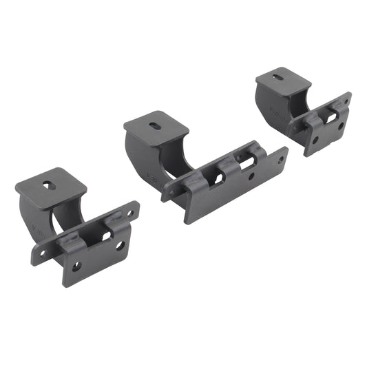 Go Rhino D64506BTK Dominator Xtreme D1D2 D6 DSS DT Side Steps Mounting Brackets Only Textured Black
