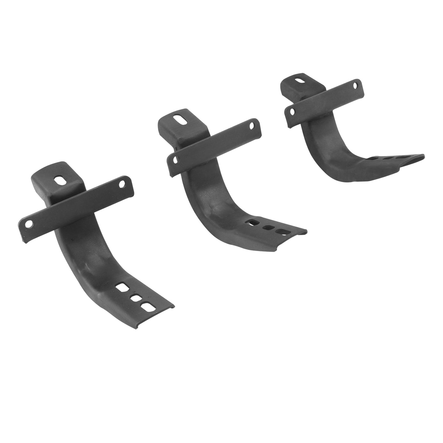 Go Rhino 6841295 OE Xtreme Side Steps Mounting Brackets Only Textured Black