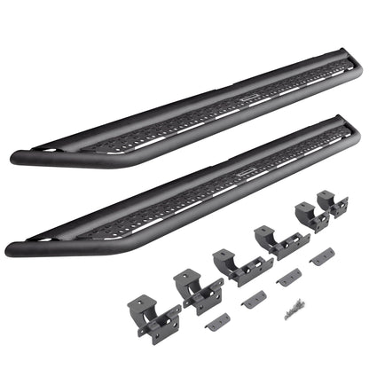 Go Rhino D64516T Dominator Xtreme D6 SideSteps With Mounting Bracket Kit Textured Black