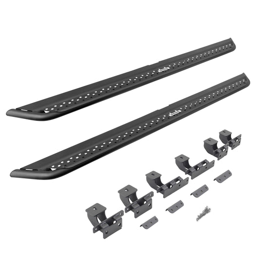 Go Rhino DSS4516T Dominator Xtreme DSS SideSteps With Mounting Bracket Kit Textured Black