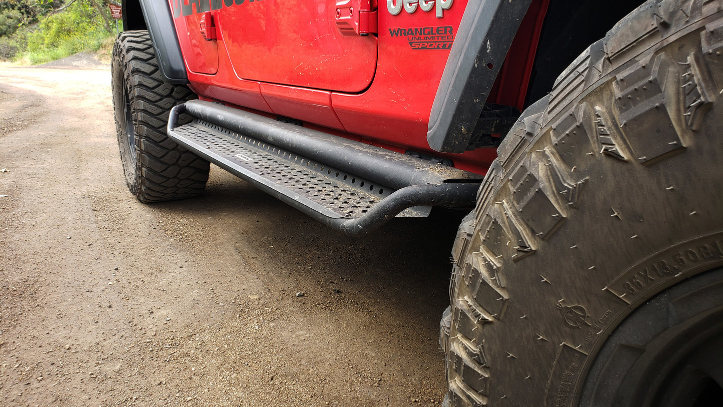 Go Rhino D14043T Dominator Xtreme D1 SideSteps With Mounting Bracket Kit Textured Black
