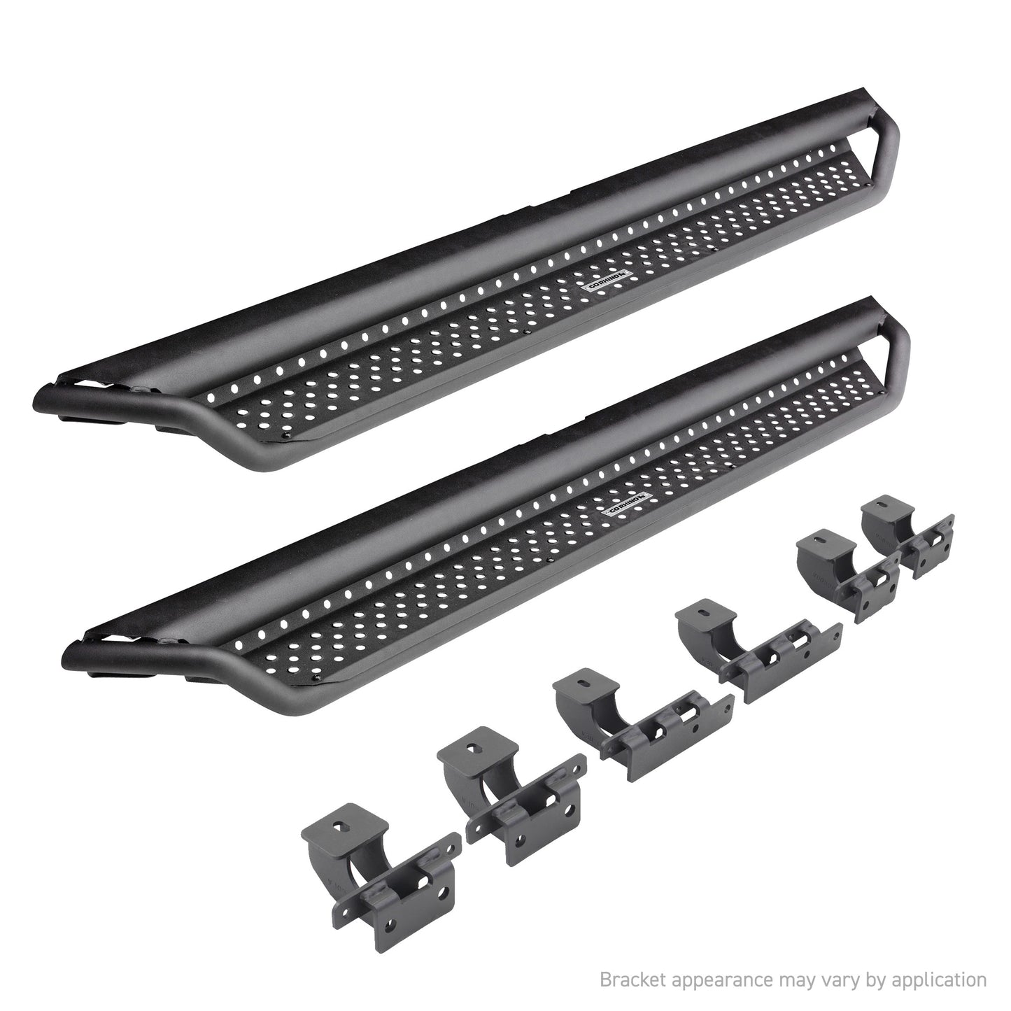 Go Rhino D14435T Dominator Xtreme D1 SideSteps With Mounting Bracket Kit Textured Black