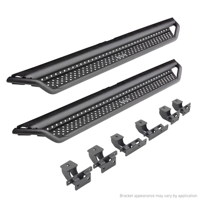 Go Rhino D14435T Dominator Xtreme D1 SideSteps With Mounting Bracket Kit Textured Black