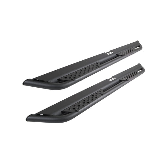 Go Rhino DT4425T Dominator Xtreme DT Side Steps With Mounting Bracket Kit Textured Black