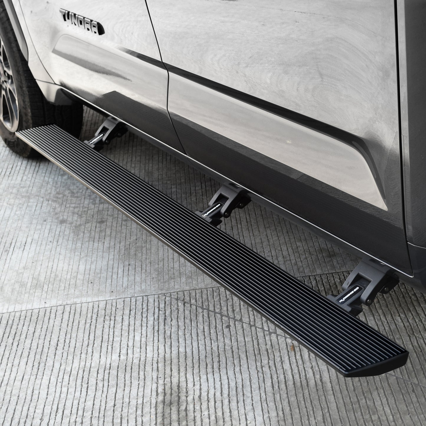 Go Rhino 20443587PC E1 Electric Running Boards With Mounting Brackets Textured Black