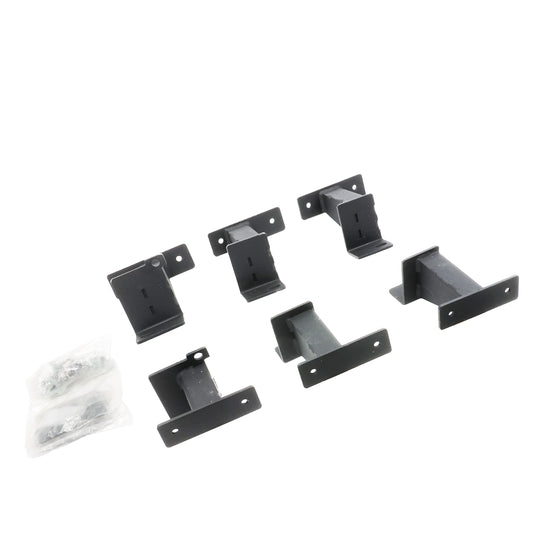 Go Rhino FSD4506TK Dominator Extreme Frame Slider MOUNTING BRACKETS ONLY Textured Black