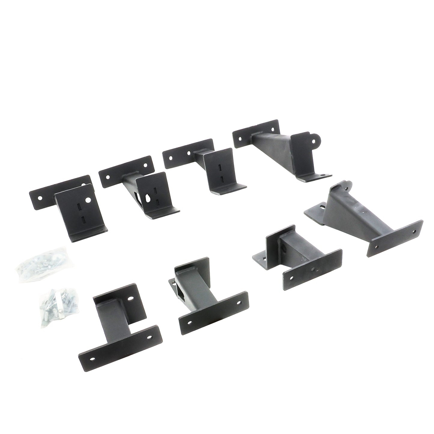 Go Rhino D64516T Dominator Xtreme D6 SideSteps With Mounting Bracket Kit Textured Black