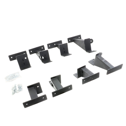Go Rhino D64516T Dominator Xtreme D6 SideSteps With Mounting Bracket Kit Textured Black
