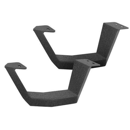 Go Rhino 69420000T Drop Steps For RB Series Running Boards RB10/RB20/RB30 One Pair Protective Bedliner Coating
