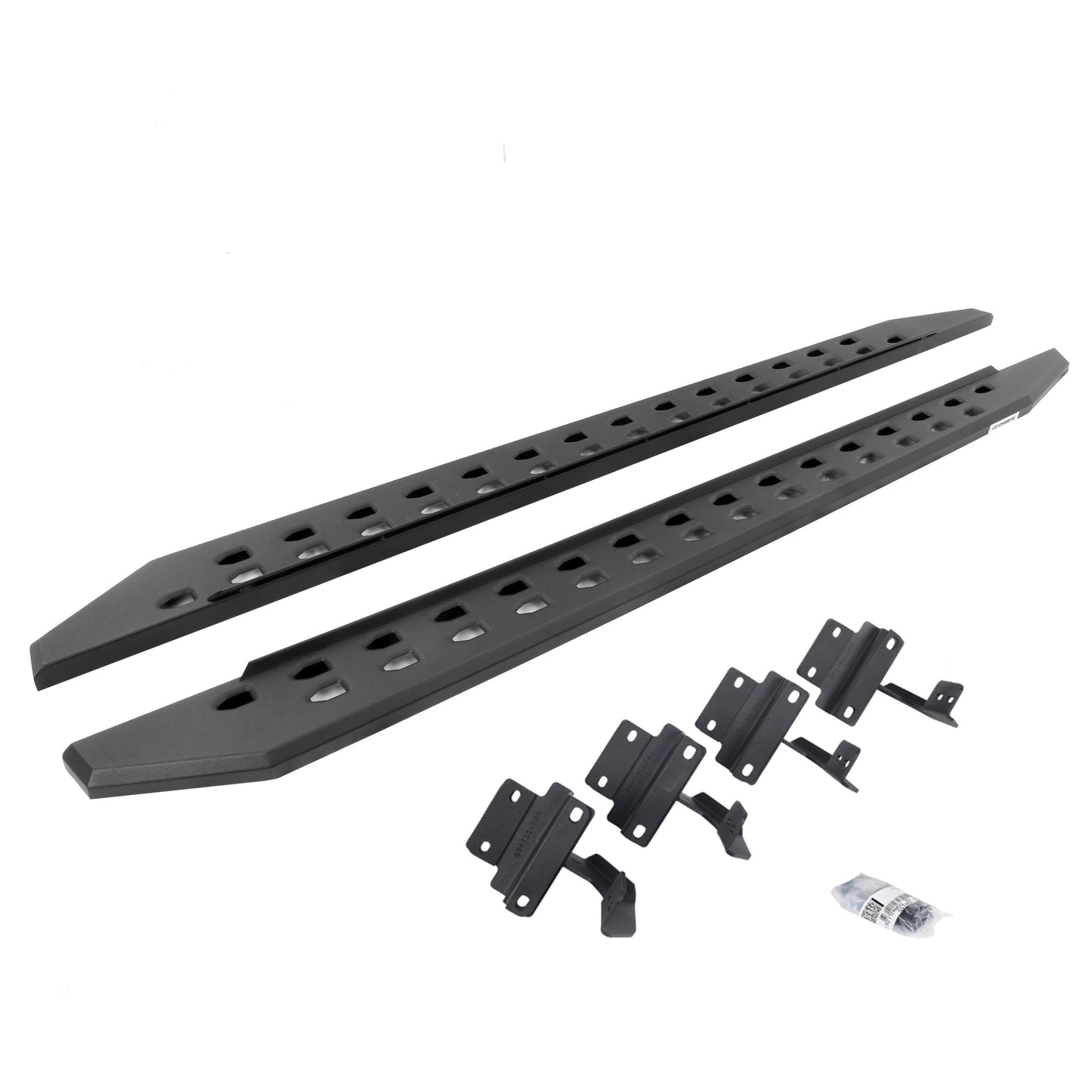 Go Rhino 69417780SPC RB10 Slim Line Running Boards With Mounting Brackets Textured Black