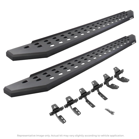 Go Rhino 69430687PC RB20 Running Boards With Mounting Brackets Textured Black