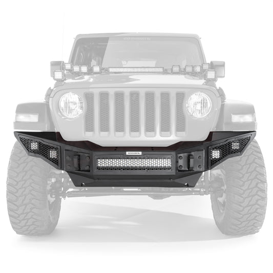 Go Rhino 331200T Rockline Front Full Width Bumper Textured Black