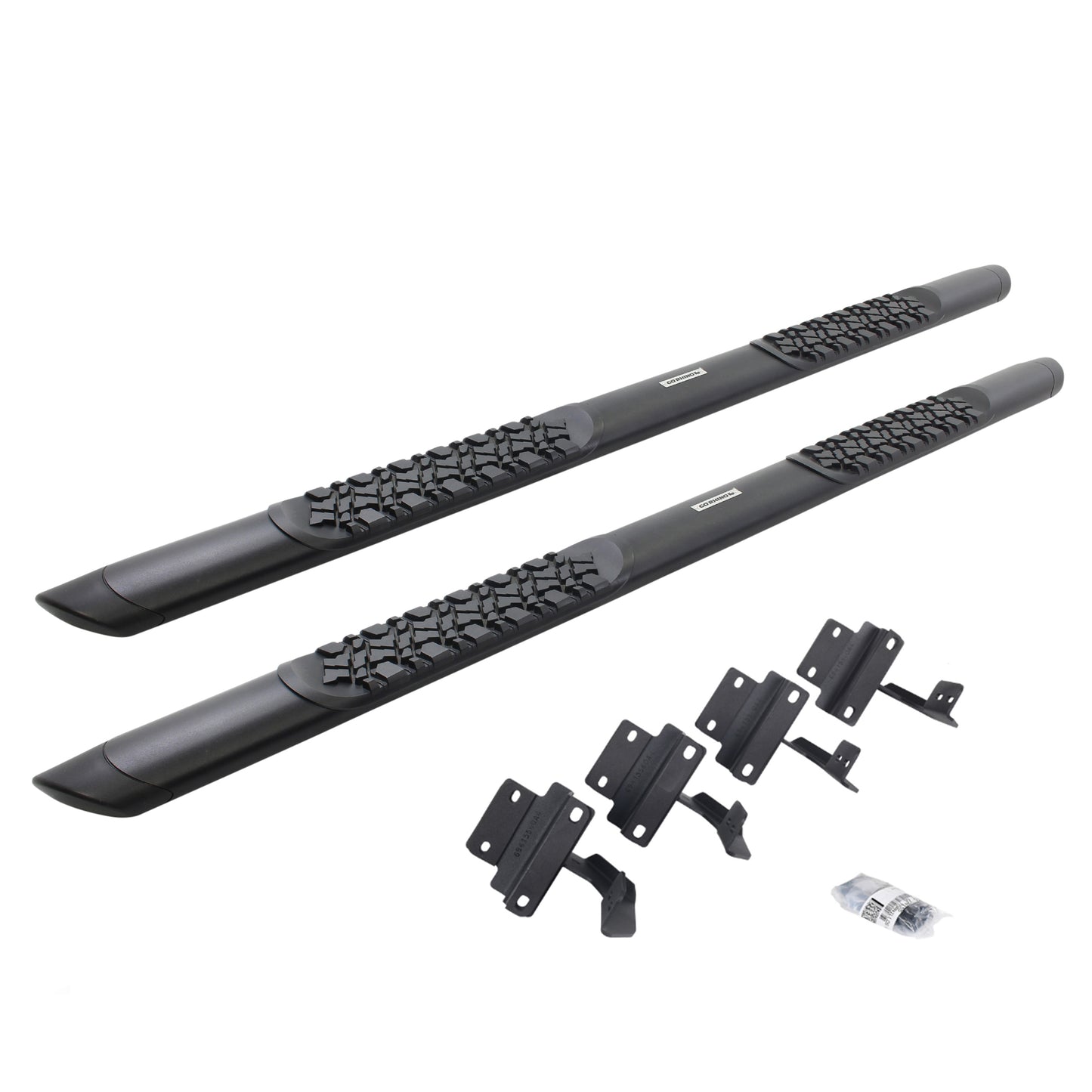 Go Rhino V3417780T V3 Series Aluminum Side Steps With Mounting Brackets Textured Black