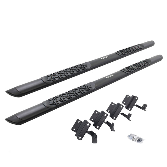 Go Rhino V3417780T V3 Series Aluminum Side Steps With Mounting Brackets Textured Black