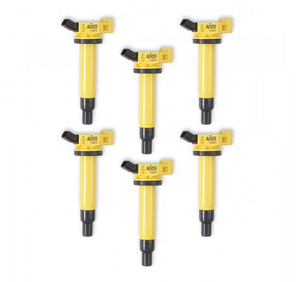 ACCEL Ignition Coil - SuperCoil - Fits Toyota 3.0L - V6 - 6-Pack 140074-6