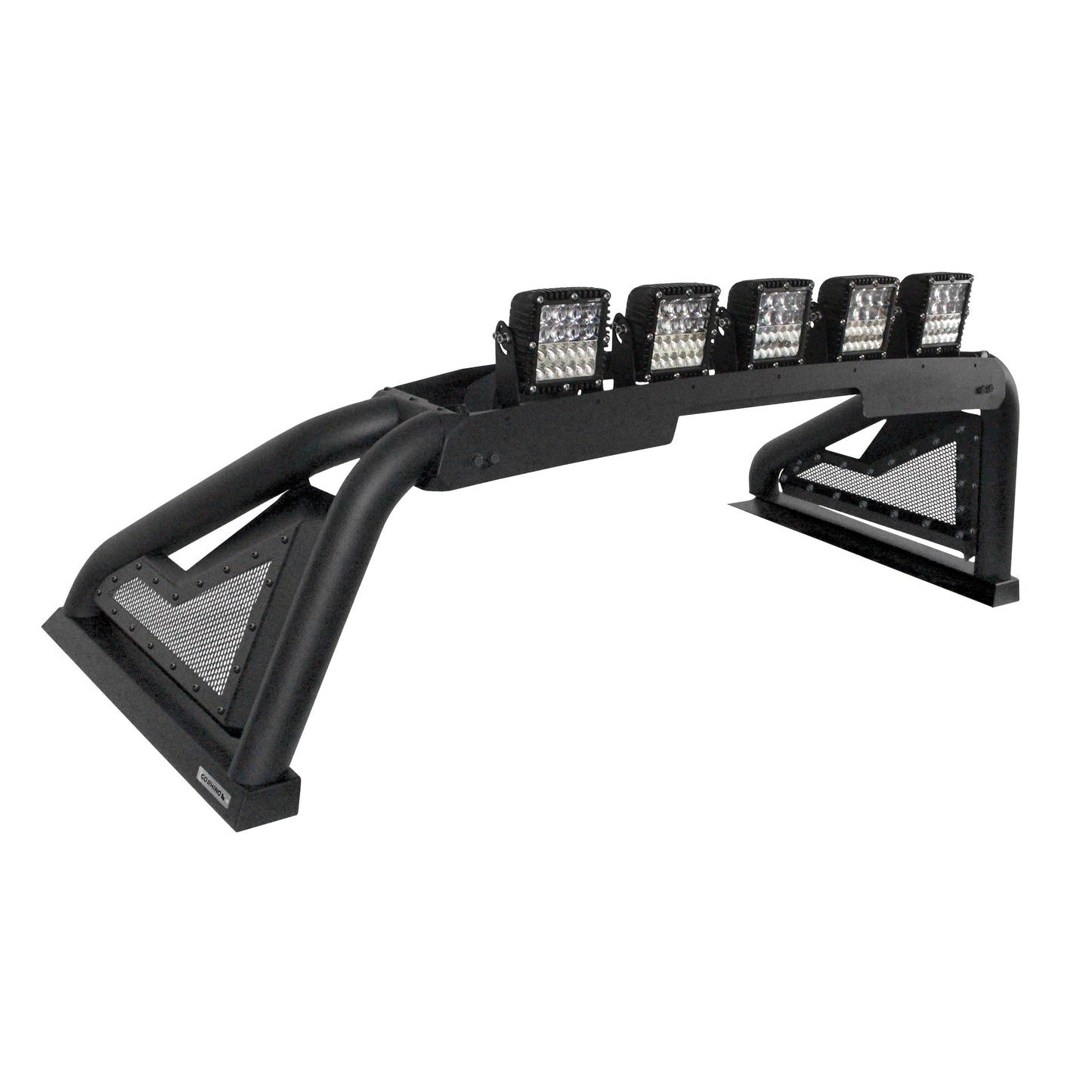 Go Rhino 911600T Sport Bar 2.0 With Power Actuated Retractable Light Mount Textured Black