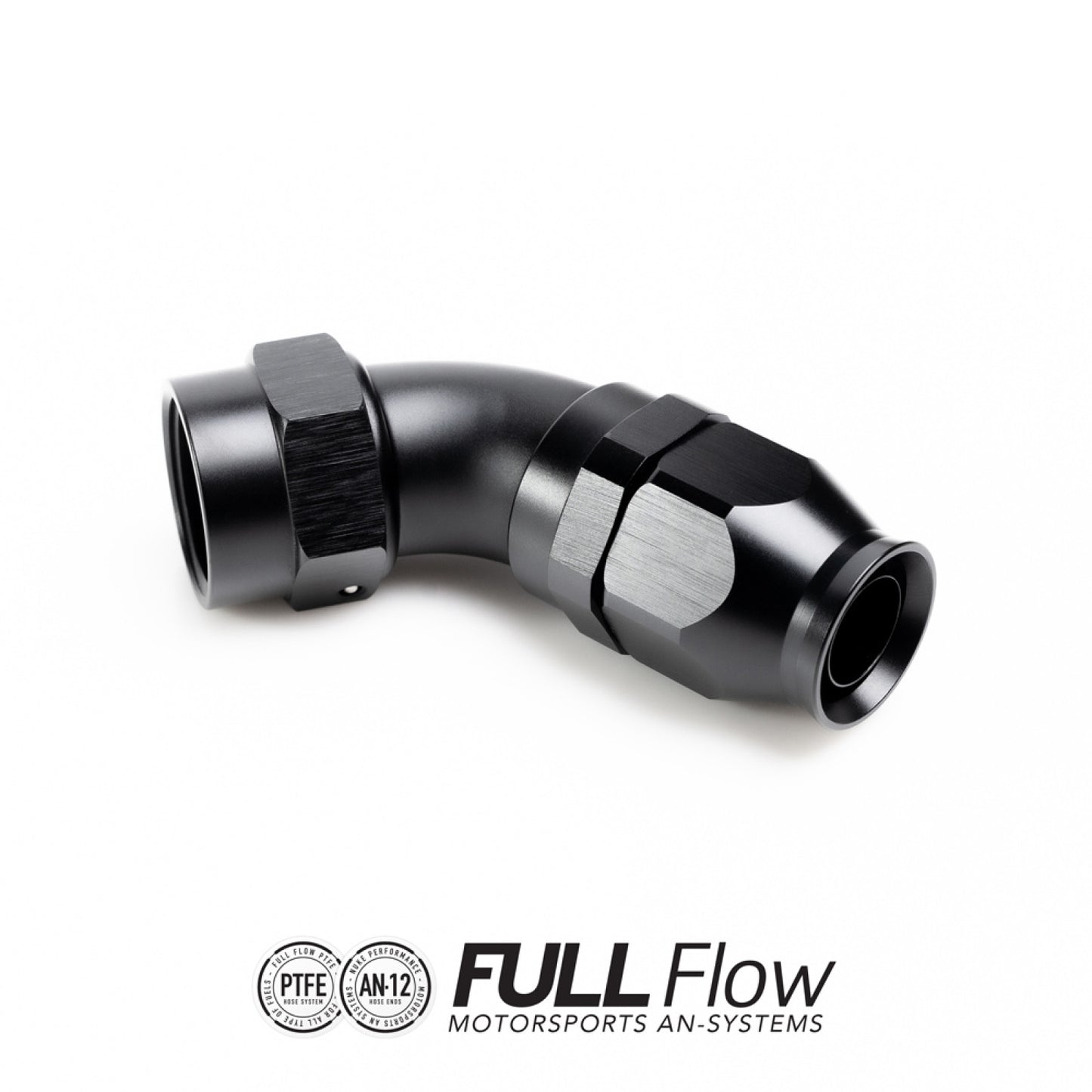 Nuke Performance Full Flow PTFE Hose End Fitting 60 Degree AN-12 810-06-112