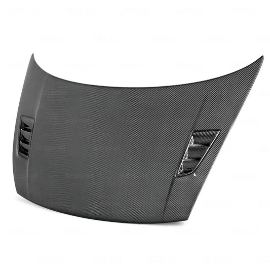 Seibon Carbon HD0607HDCV4D-MGII MGII-style carbon fiber hood for 2006-2010 Honda Civic 4DR