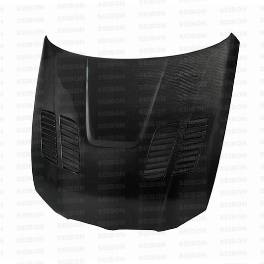 Seibon Carbon HD0708BMWE922D-GTR GTR-style carbon fiber hood for 2007-2010 BMW E92 2DR pre LCI (Louvers are cosmetic - they do NOT vent air)