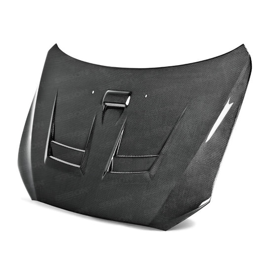 Seibon Carbon HD0809MITEVOX-DV DV-style carbon fiber hood for 2008-2015 Mitsubishi Lancer EVO X