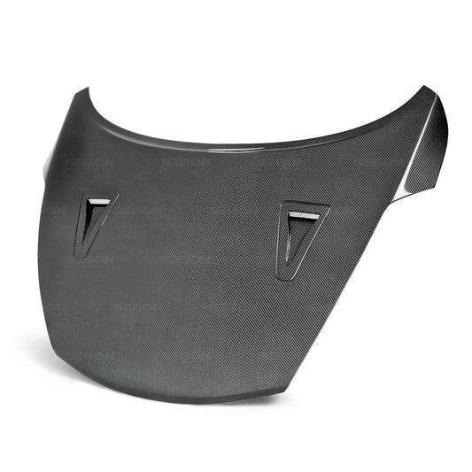 Seibon Carbon HD14NSJK-GTR GTR-style carbon fiber hood for 2011-2017 Nissan Juke