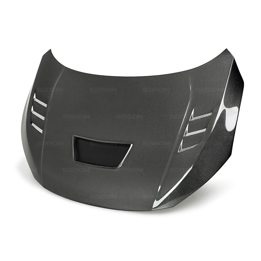 Seibon Carbon HD17HDCVR-CV CV-style carbon fiber hood for 2017-2020 Honda Civic Type R