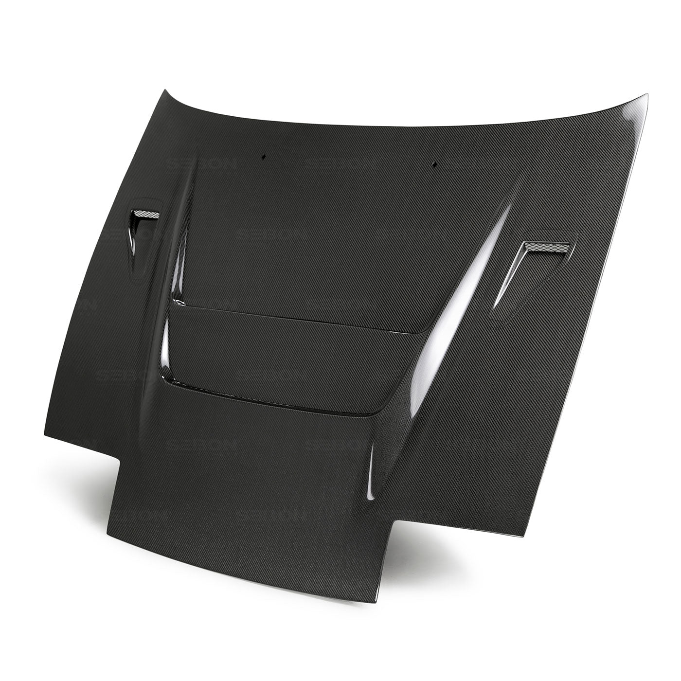 Seibon Carbon HD8994NS240-DVII DVII-style carbon fiber hood for 1989-1994 Nissan 240SX