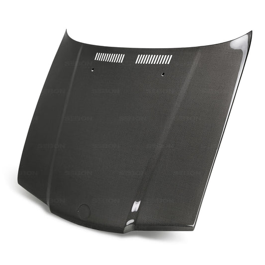 Seibon Carbon HD9298BMWE362D-OE ER-style carbon fiber hood for 1992-1999 BMW 3 series 2dr and 1995-1999 BMW M3 2dr
