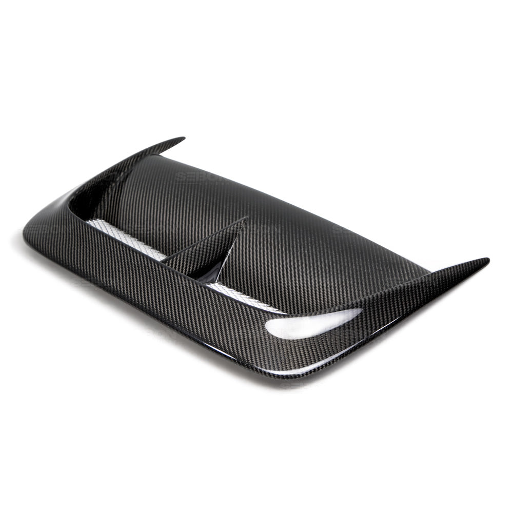Seibon Carbon HDS0405SBIMP-CW CW-style carbon fiber hood scoop for 2004-2005 Subaru Impreza/WRX