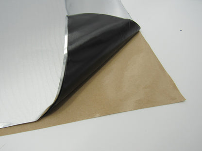 Hushmat Multi Use Kit - Silver Foil with Self-Adhesive Butyl-4 Sheets 12inx11in ea 3.7 sq ft 10151