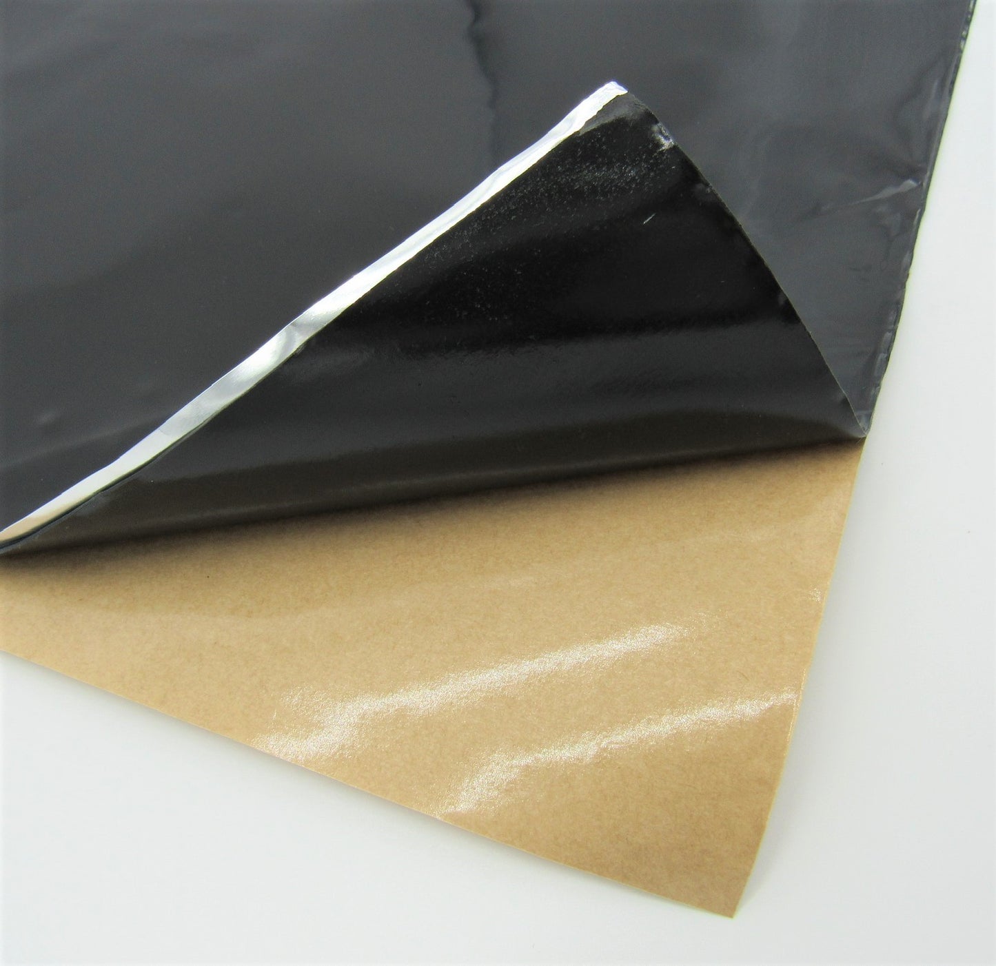 Hushmat Bulk Kit - Stealth Black Foil with Self-Adhesive Butyl-30 Sheets 12inx23in ea 58 sq ft 10500