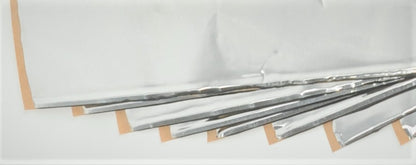 Hushmat Mega Bulk Kit - Silver Foil with Self-Adhesive Butyl-9 Sheets 24inx36in ea 72 sq ft 10900