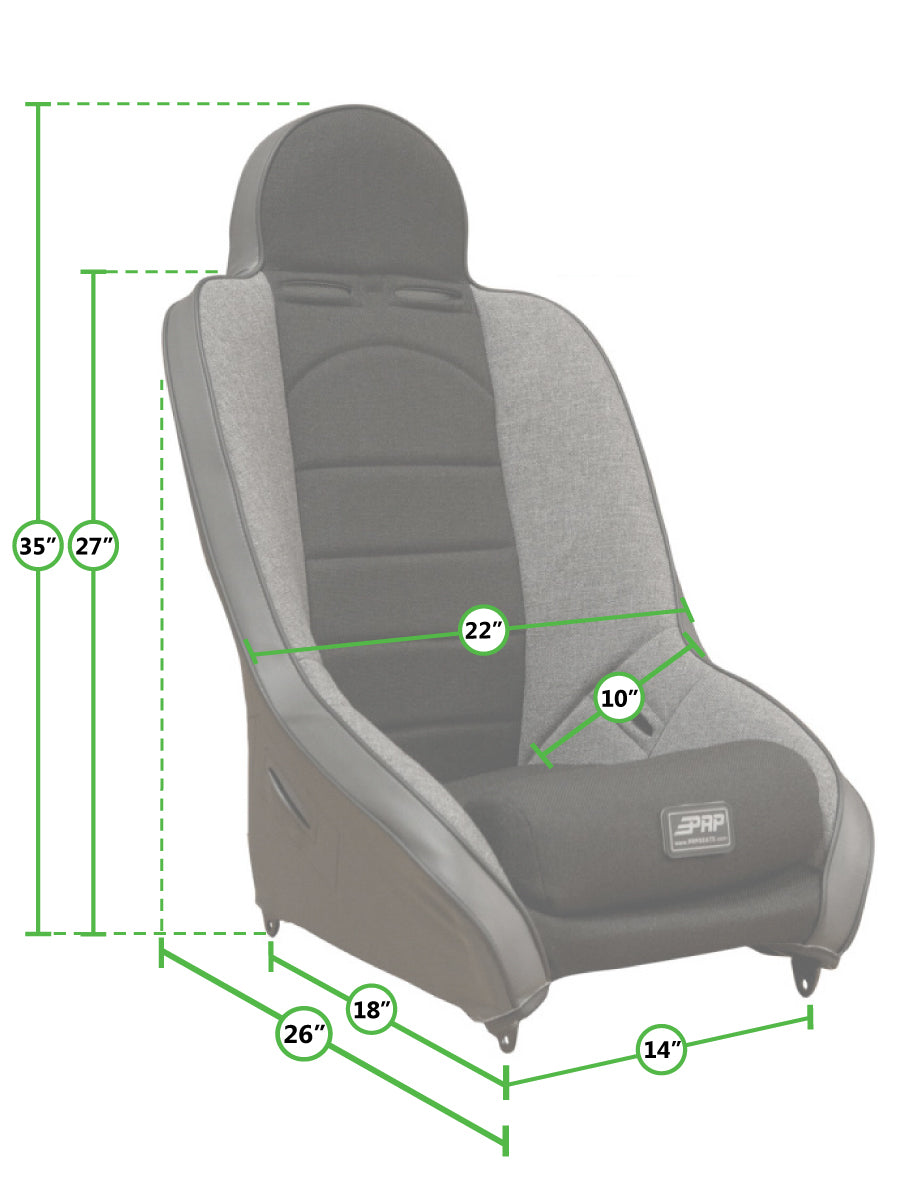 PRP-A120610-Competition Pro Suspension Seat