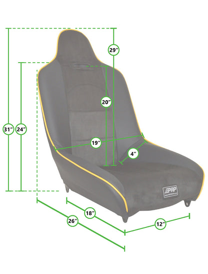 PRP-A150810-Roadster High Back Suspension Seat