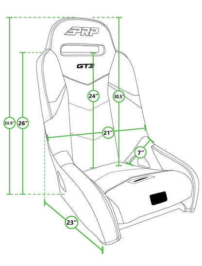 PRP-A7301-PORXP-GT3 Suspension Seat