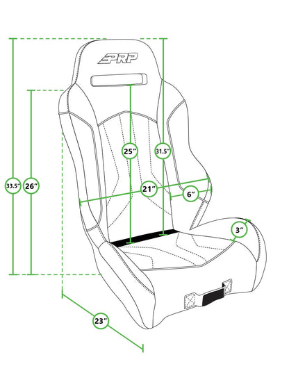 PRP-A7701-PORXP-V-XC Suspension Seat