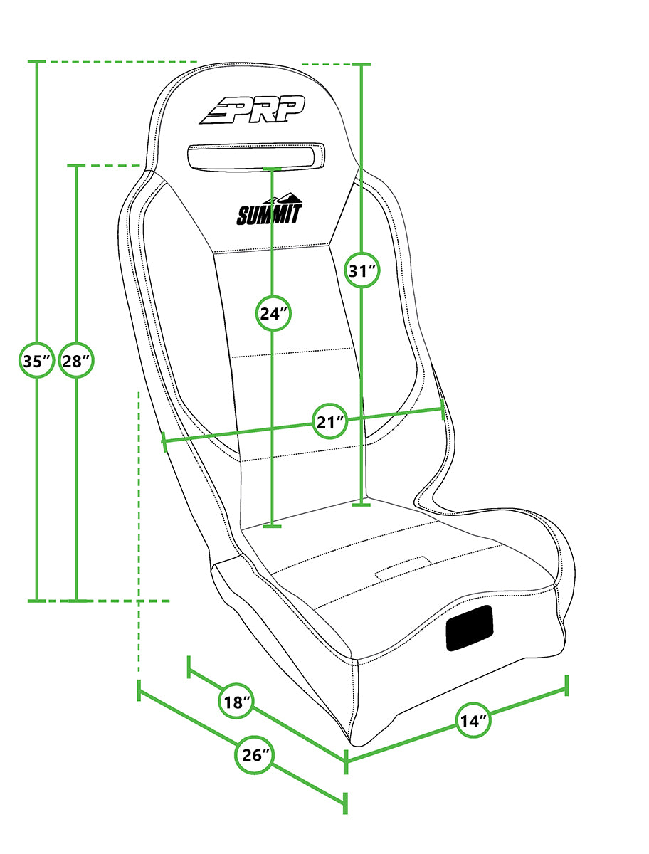 PRP-A9303-Summit Elite Suspension Seat