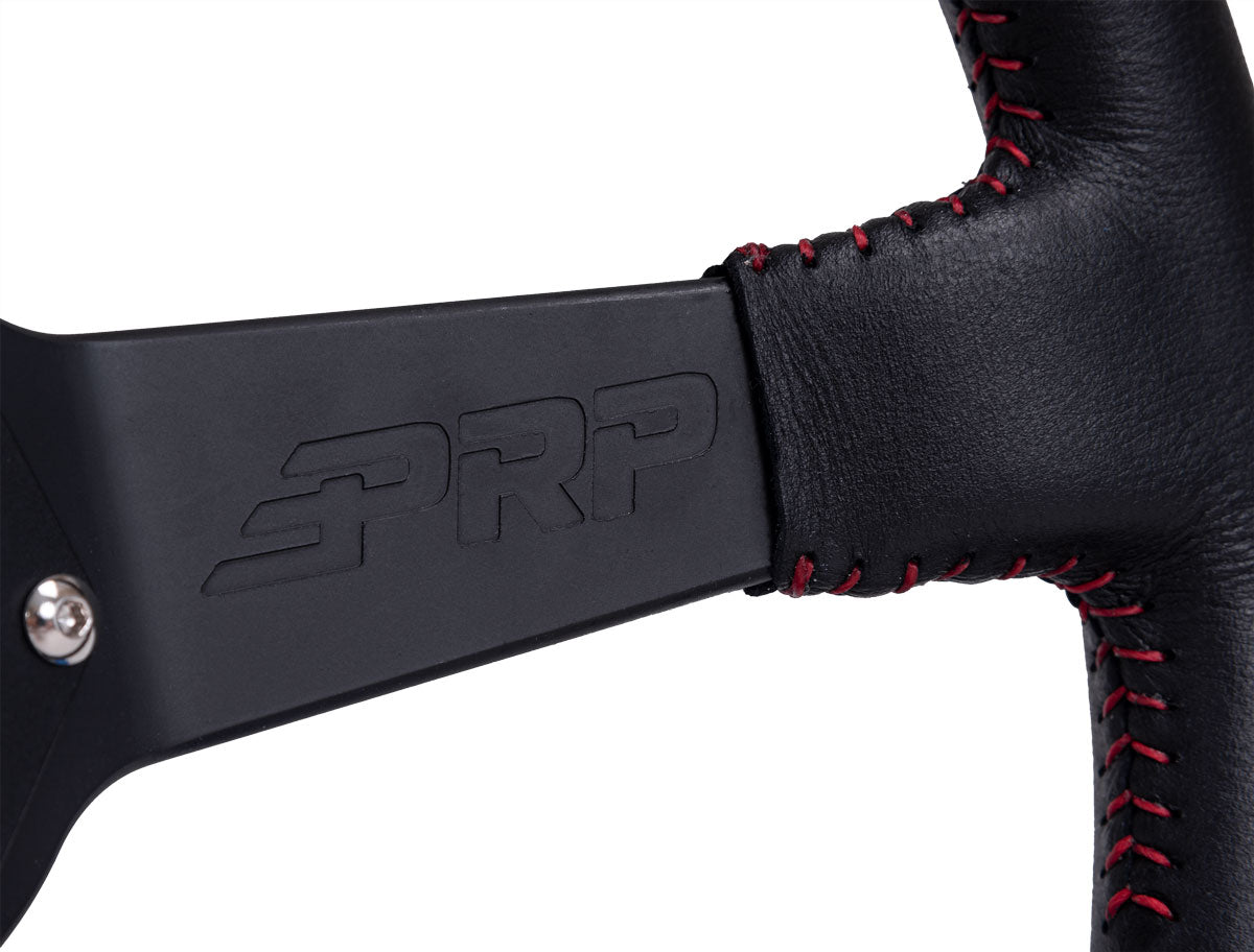 PRP-G113-Deep Dish Leather Steering Wheel