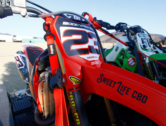 SpeedStrap 13803-2 Cam-Lock 1 in. x 10 ft. Tie Down w/ Snap 'S' Hooks and Soft Tie