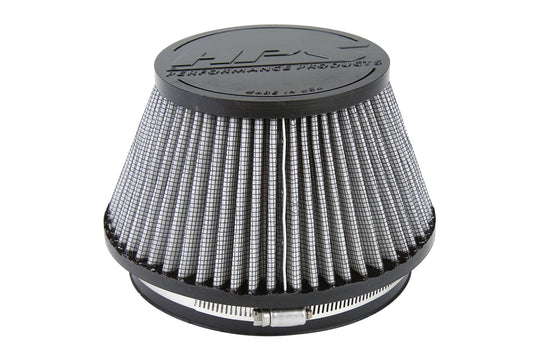 Performance Air Filter 6" Flange ID 5" Height Pre-oiled And Reusable.