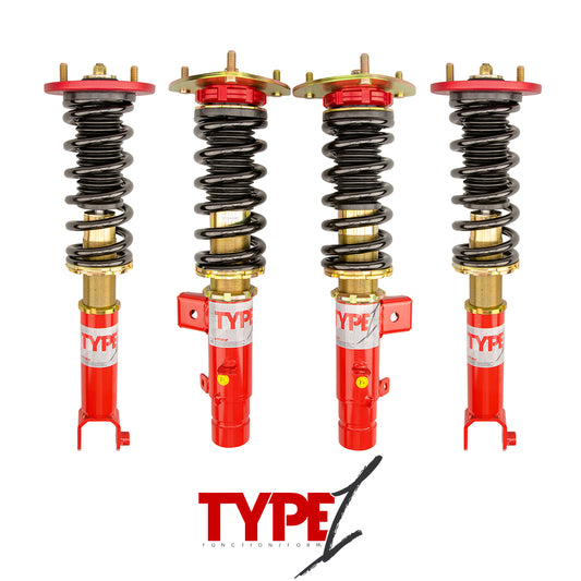 F2 Suspension Full-bodied Coilovers Kit (4-struts) With Fixed Damping And Adj Ride Height 18100113