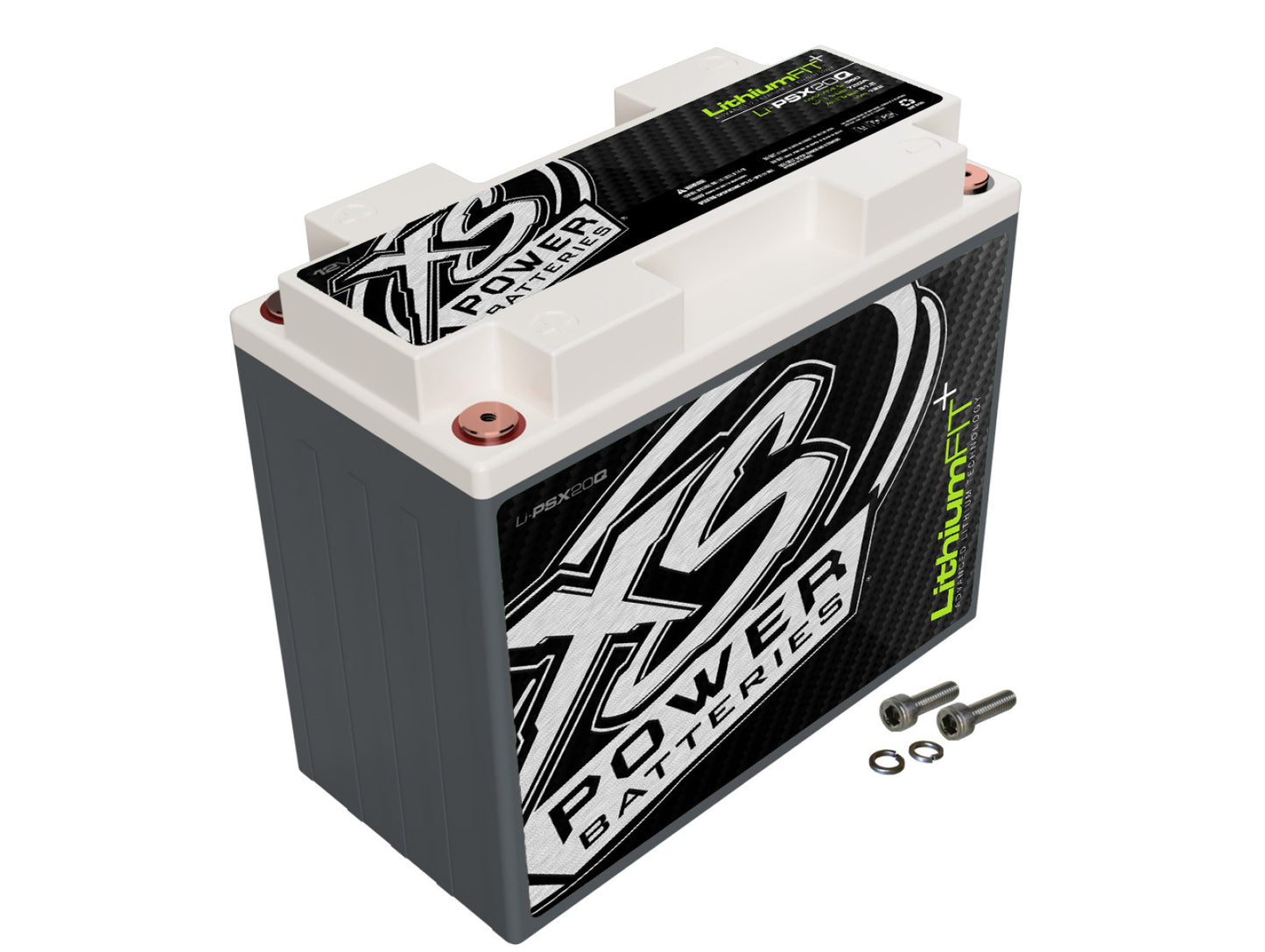 XS Power Batteries Lithium Powersports Series Batteries - M6 Terminal Bolts Included 960 Max Amps Li-PSX20Q