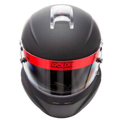 Roux R-1 SA2020 Racing Helmet Black Large RXHR1F-20F55-L
