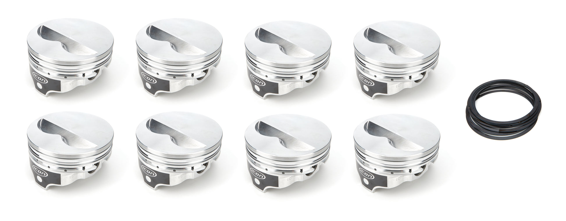 SBC Forged FT Piston Set 4.165 Bore -4.8cc