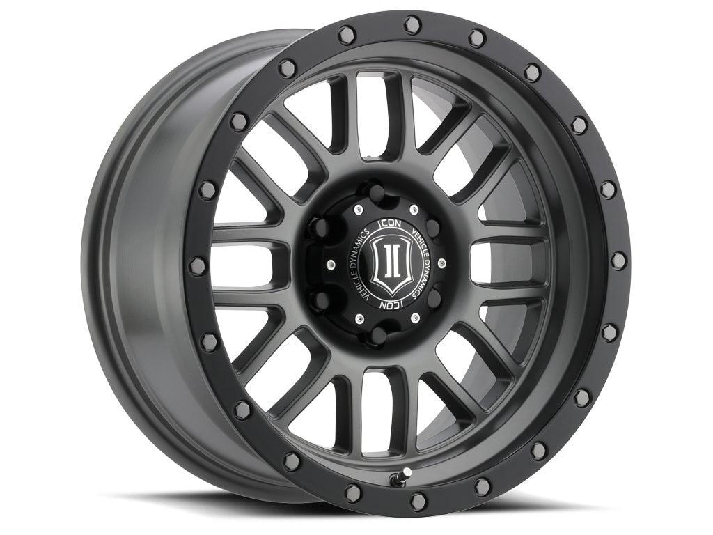 ICON Alloys ALPHA TITANIUM - 17 X 8.5 / 6 X 135 / 6MM / 5" BS 1217856350TT