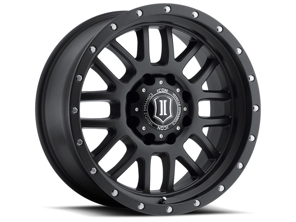 ICON Alloys ALPHA SAT BLK - 20 X 9 / 5 X 150 / 16MM / 5.625" BS 1220905556SB