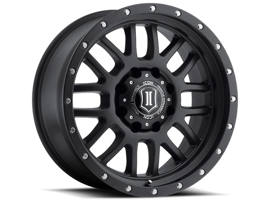 ICON Alloys ALPHA SAT BLK - 20 X 9 / 8 X 6.5 / 19MM / 5.75" BS 1220908057SB