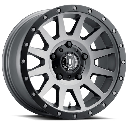 ICON Alloys COMPRESSION TITANIUM - 17 X 8.5 / 5 X 150 / 25MM / 5.75" BS 2017855557TT