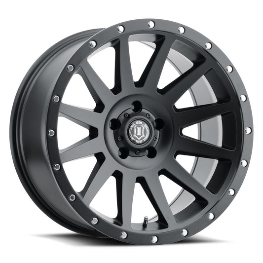 ICON Alloys COMPRESSION SAT BLK - 20 X 10 / 6 X 135 / -19MM / 4.75"BS 2020106347SB